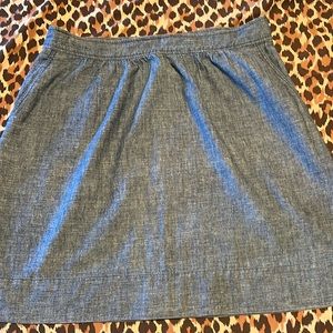 Denim skirt